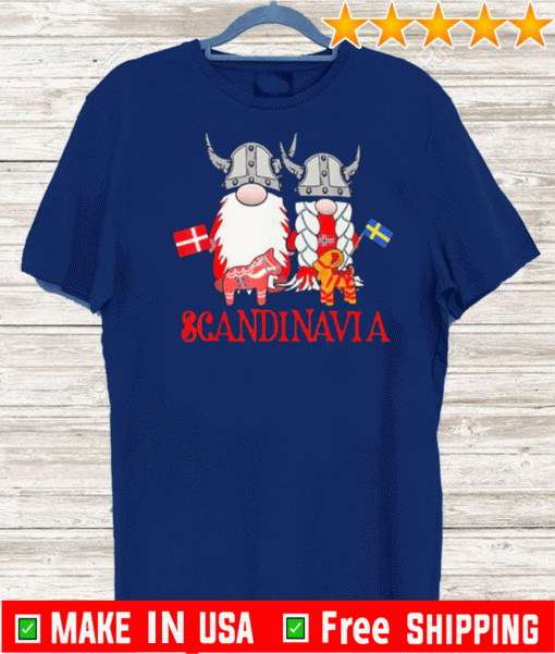 Scandinavian Skandinavisches Nordischer Gnome Viking Shirt