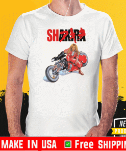 Shakira Akira Shotaro Kaneda Motorcycle Tee Shirts