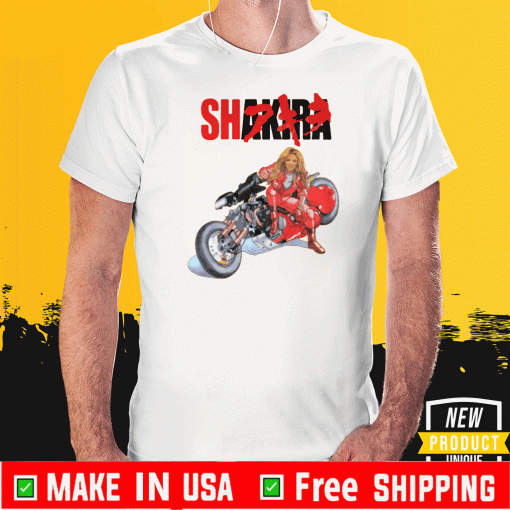 Shakira Akira Shotaro Kaneda Motorcycle Tee Shirts