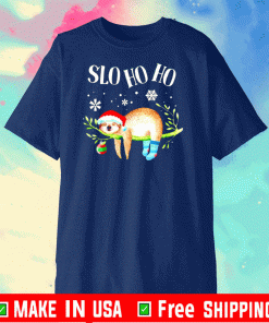 Sloth slo ho ho Christmas 2020 T-Shirt