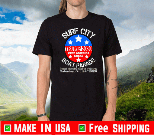 Official Surf City Trump Boat Parade T-Shirt