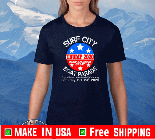 Official Surf City Trump Boat Parade T-Shirt