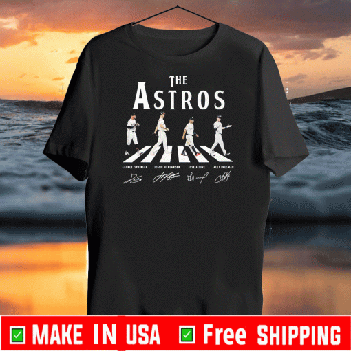 The Astros Abbey Road signatures 2020 T-Shirt