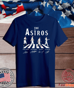 The Astros Abbey Road signatures 2020 T-Shirt