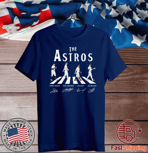 The Astros Abbey Road signatures 2020 T-Shirt