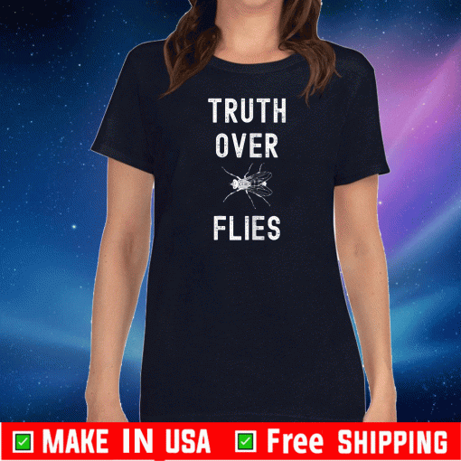 Truth Over Flies Anti-Trump Vice President Debate Tee Shirts