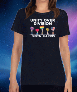 Unity Over Division Love Joe Biden-Harris T-Shirt