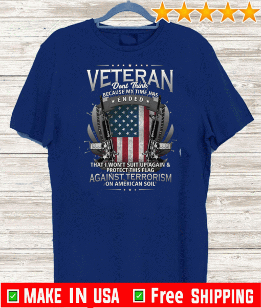 VETERANS AGAINST TERRORISM T-SHIRTS