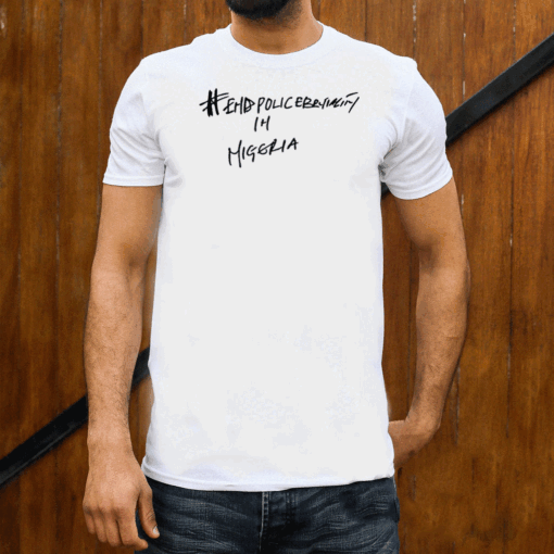 Victor Osimhen Napoli End Police Brutality Tee Shirts