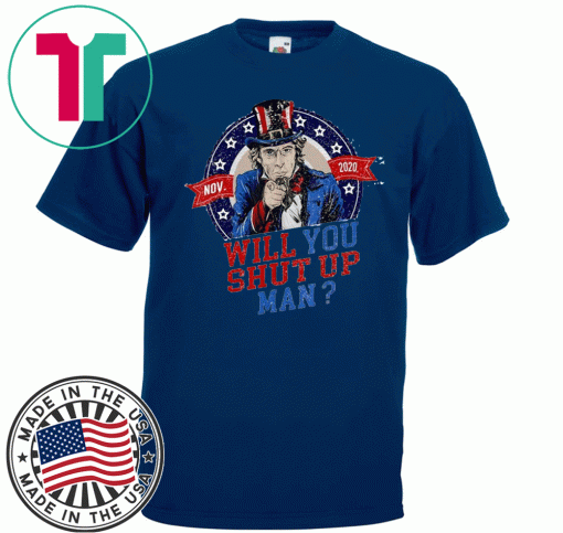 Will You Shut Up Man?': Biden Blasts Trump For 2020 T-Shirt