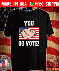 You Go Vote Election Day America Stars T-Shirt