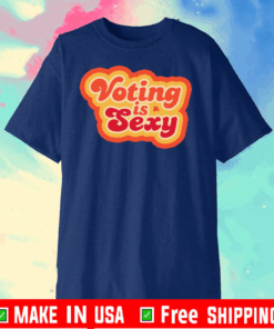 Zach Braff Voting Is Sexy Red Unisex T-Shirt