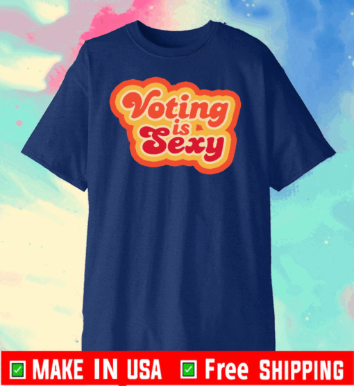 Zach Braff Voting Is Sexy Red Unisex T-Shirt