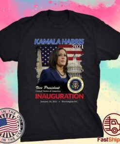 2021 Inauguration Day Kamala Harris Commemorative Souvenir Shirt