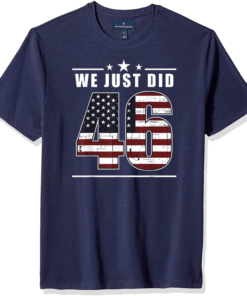 46th President of the USA Election I We just Did Pride Flag T-Shirt