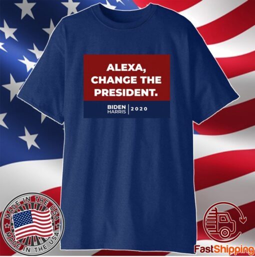 Alexa Change The President Biden Harris 2020 T-Shirt