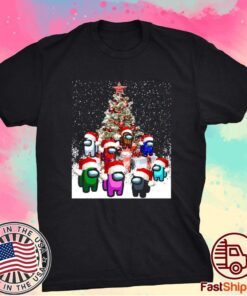 Among Game Us Christmas 2021 Shirt, Merry Sus-mas, Santa Seems Sus, Crewmate Or Impostor Shirt, Gamer Christmas Gift Shirt