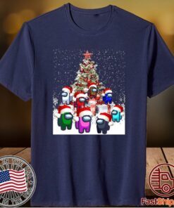 Among Game Us Christmas 2021 Shirt, Merry Sus-mas, Santa Seems Sus, Crewmate Or Impostor Shirt, Gamer Christmas Gift Shirt