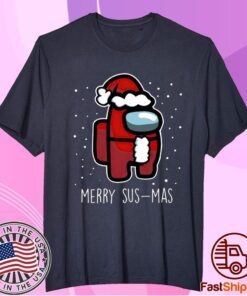 Among Us Merry Susmas Christmas Sweatshirt, Among Us Impostor Shirt, Among Us Friend Christmas Shirt Gift
