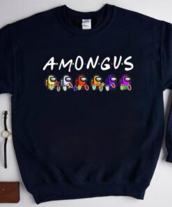 Among Us Shirt, Among Us Funny Christmas Shirt, One Impostor Among Us , Cute Among Us, Christmas Gift, Santa Hat, Reindeer, Christmas Light