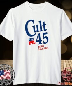 Donald Trump Slogan Quote Cult 45 Joke Parody Democrats T-Shirt