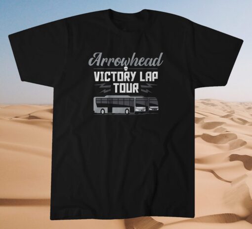 Arrowhead Victory Lap Tour T-Shirt Las Vegas Football