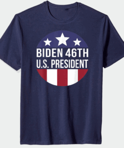 Biden 46th US president Shirt Biden Harris 46 2020 T-Shirt