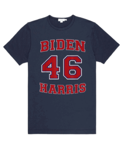 Biden Harris 46 2020 Varsity Joe Biden Kamala Harris Vote T-Shirt