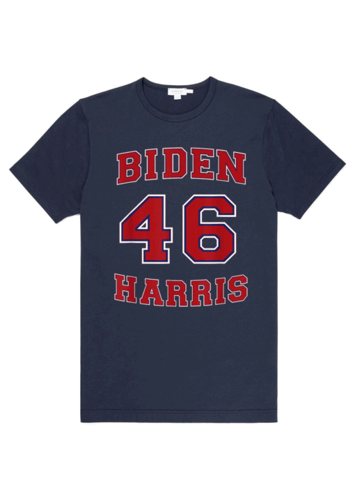 Biden Harris 46 2020 Varsity Joe Biden Kamala Harris Vote T-Shirt