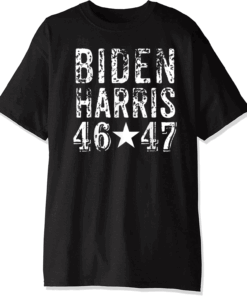 Biden Harris 46 47 USA President Joe Kamala VP Vintage T-Shirt