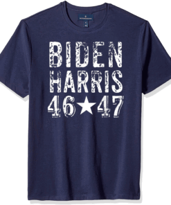 Biden Harris 46 47 USA President Joe Kamala VP Vintage T-Shirt