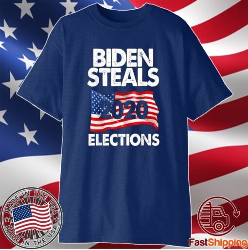 Biden Steals 2020 Election Vote Trump T-Shirt