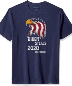 Biden Steals 2020 Elections Vote Republican Political T-Shirt