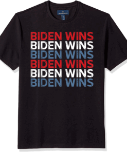 Biden Wins Vintage Biden 46 Elected USA POTUS 2020 T-Shirt