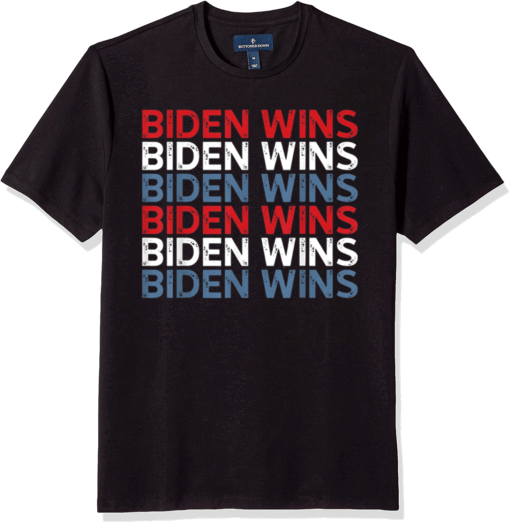Biden Wins Vintage Biden 46 Elected USA POTUS 2020 T-Shirt