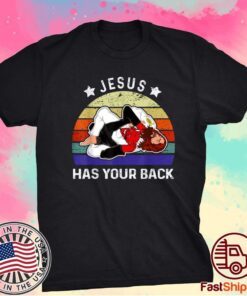 Brazilian Jiu Jitsu Shirt Jesus Shirt Jesus Has Your Back Shirts