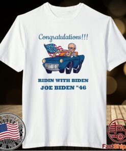 CONGRATULATIONS PRESIDENT JOE BIDEN 46 BIDEN-HARRIS 2020 Shirt