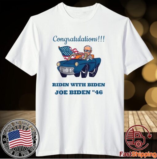 CONGRATULATIONS PRESIDENT JOE BIDEN 46 BIDEN-HARRIS 2020 Shirt