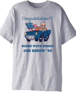 CONGRATULATIONS PRESIDENT JOE BIDEN "46. BIDEN-HARRIS 2020 T-Shirt