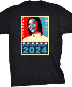 Candace Owens For President 2024 Shirt
