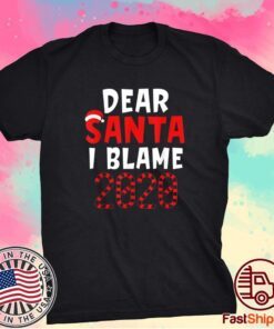 Christmas 2020 Funny Dear Santa I Can Explain Shirt