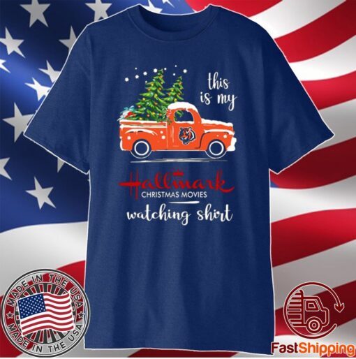 Cincinnati Bengals This Is My Hallmark Christmas Movies Watching T-Shirt