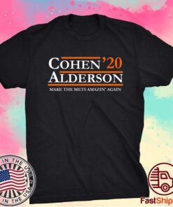 Cohen Alderson 2020 Make The Mets Amazin’ Again T-Shirt