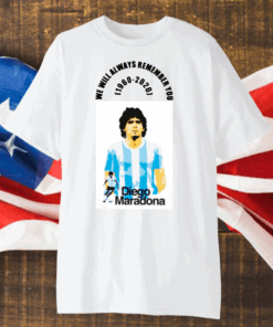 Diego Armando maradona 1960-2020 Thanks For The Memories T-Shirt