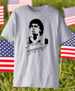 Diego Maradona RIP Men Casual Rest In Peace Argentina Sample Foot Ball T-Shirt