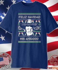 Donald Trump Feliz Navidad Mis Amigos T-Shirt