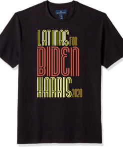Funny Vintage Latinas For Joe Biden _ Kamala Harris T-Shirt