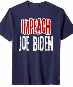 Impeach Joe Biden Arrest 46, Lock Him Up Political Humor T-Shirt