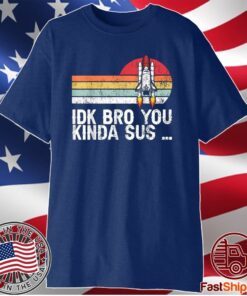 Imposter Among Costume Game Us Sus Vintage Retro Grunge Shirt