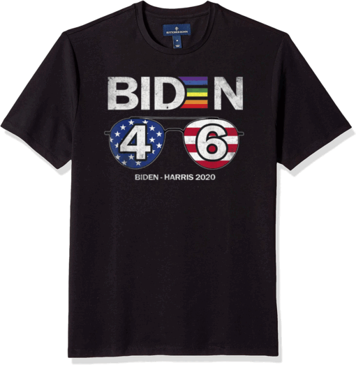Joe Biden 46th USA President Rainbow Gay Pride LGBT Gift T-Shirt